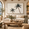 ARBYNART Impressionist Art | Palms in Gentle Breeze