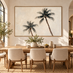 ARBYNART Impressionist Art | Palms in Gentle Breeze