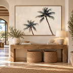 ARBYNART Impressionist Art | Palms in Gentle Breeze