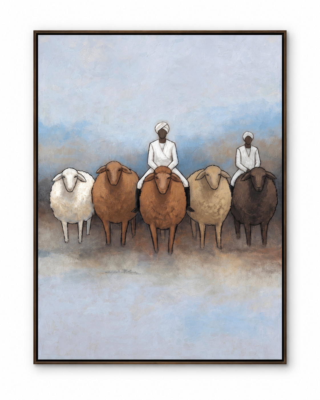 ARBYNART Vintage Americana Art | Pastoral Silence