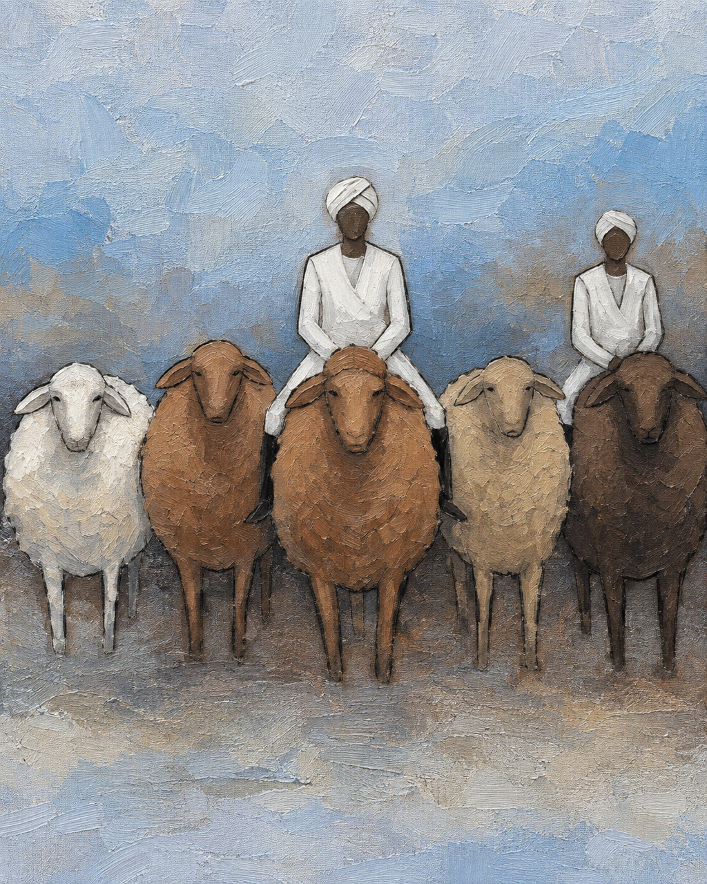 ARBYNART Vintage Americana Art | Pastoral Silence