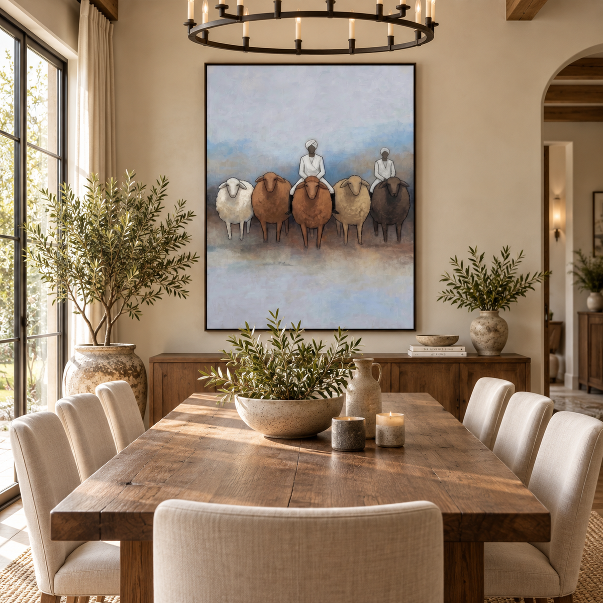 ARBYNART Vintage Americana Art | Pastoral Silence