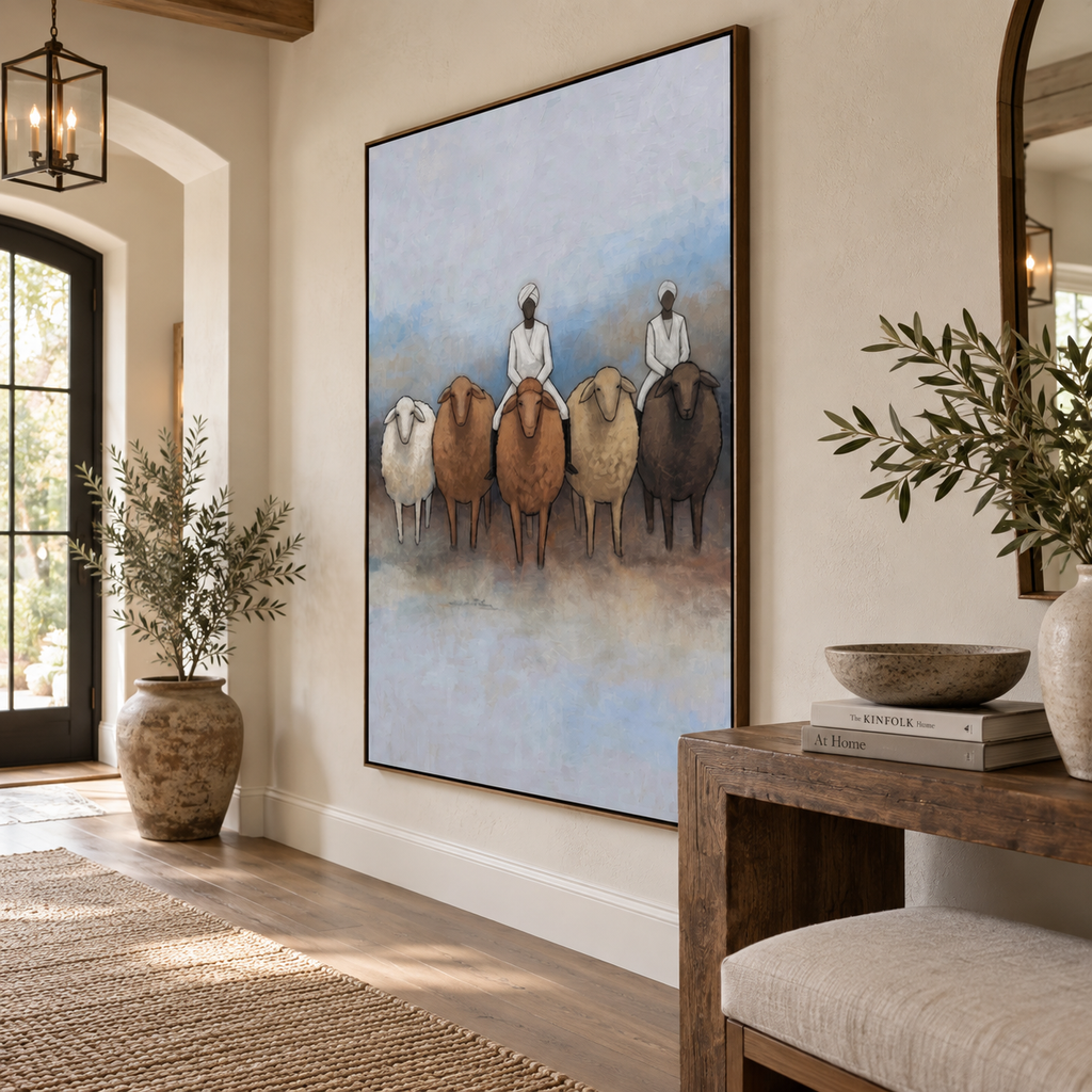 ARBYNART Vintage Americana Art | Pastoral Silence