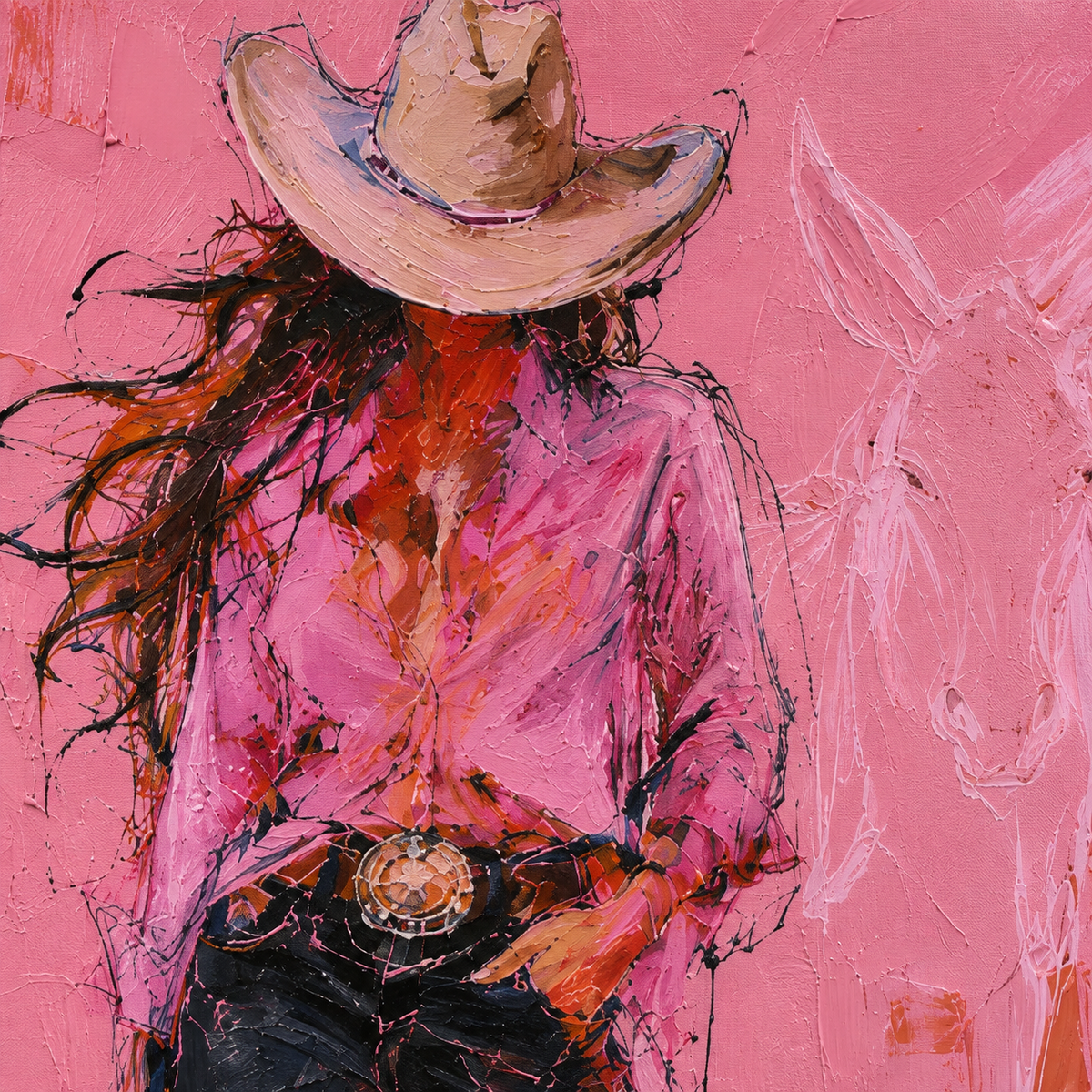 ARBYNART POP Art | Pink Mirage of the West