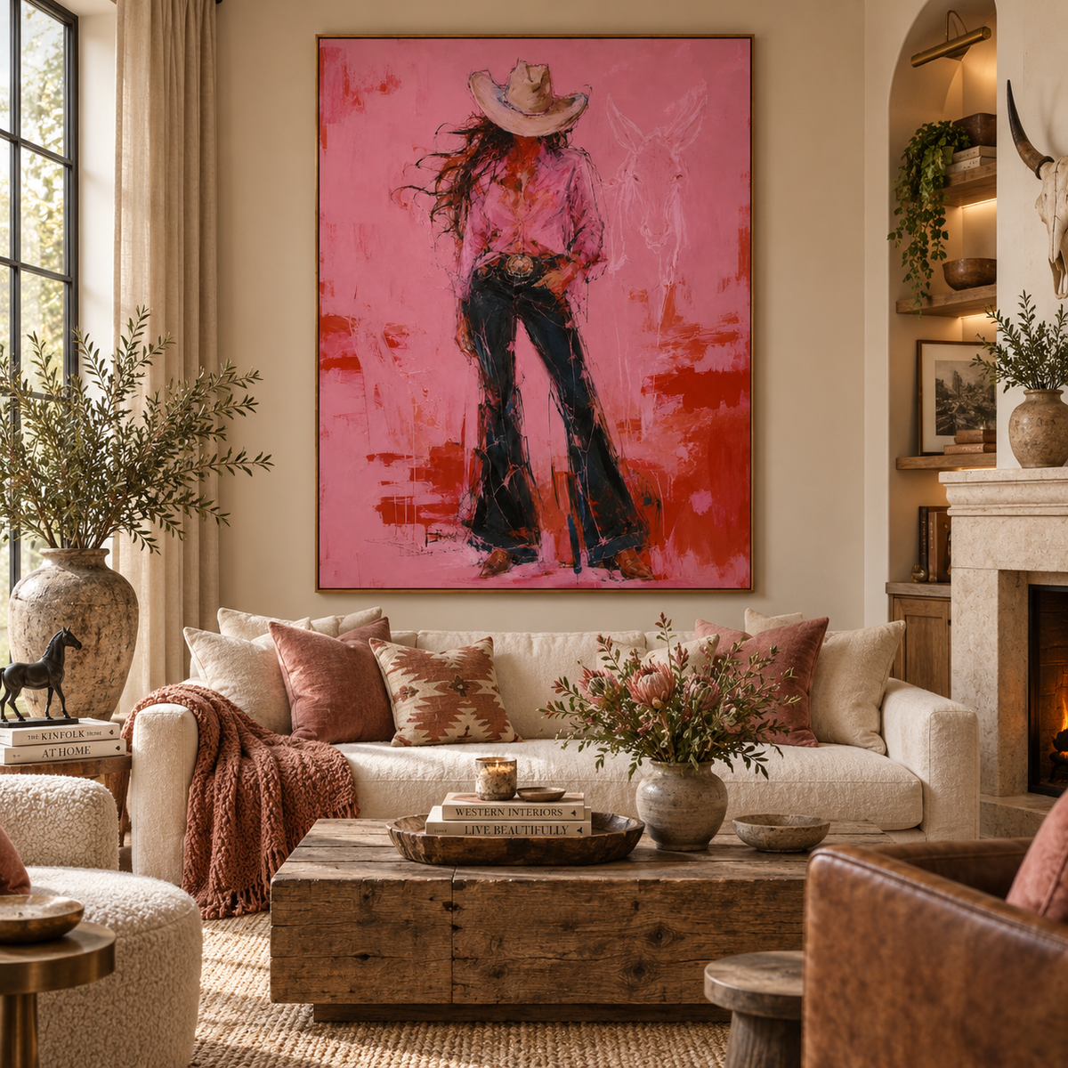 ARBYNART POP Art | Pink Mirage of the West