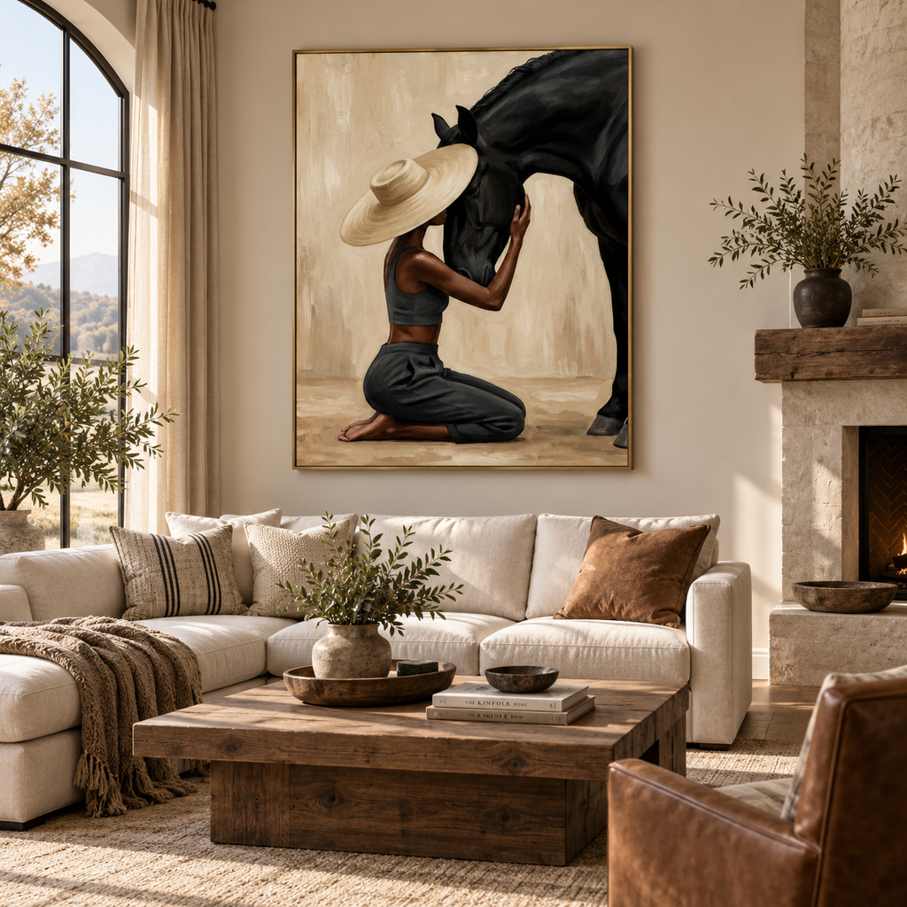 ARBYNART Vintage Americana Art | Quiet Connection