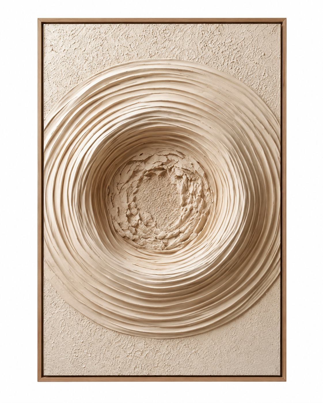 ARBYNART 3D Textured Art | Quiet Halo Basin