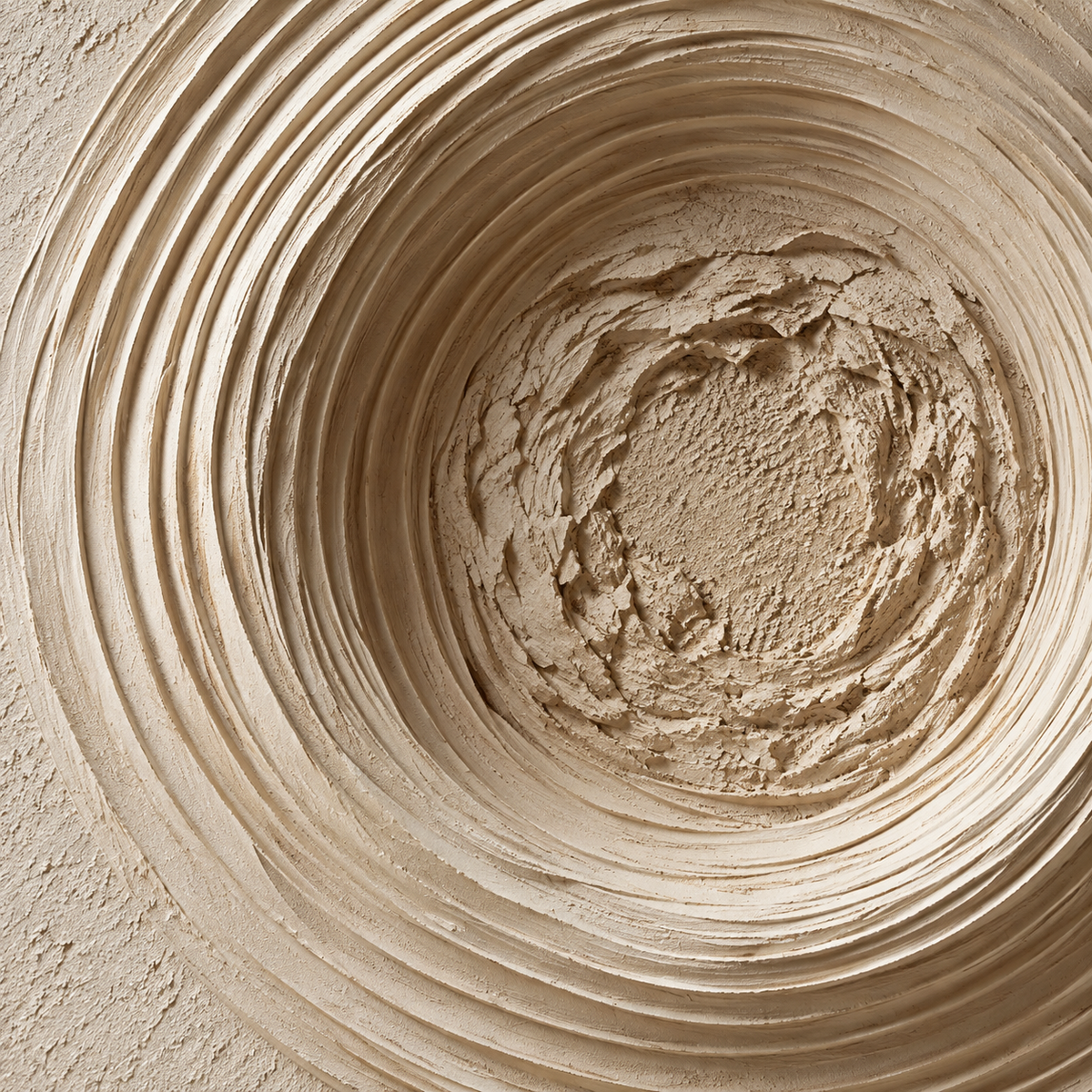 ARBYNART 3D Textured Art | Quiet Halo Basin