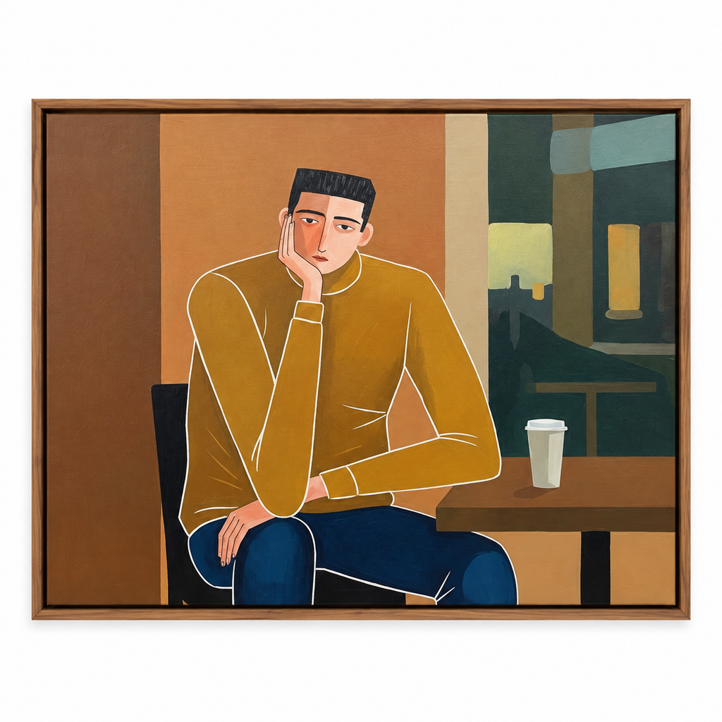 ARBYNART Vintage Americana Art | Quiet Interlude