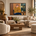 ARBYNART Vintage Americana Art | Quiet Interlude