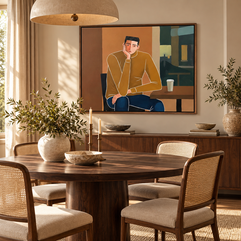 ARBYNART Vintage Americana Art | Quiet Interlude