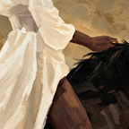 ARBYNART Vintage Americana Art | Quiet Saddle Grace