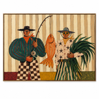 ARBYNART Vintage Americana Art | Quirks of the Bountiful Catch