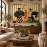 ARBYNART Vintage Americana Art | Quirks of the Bountiful Catch
