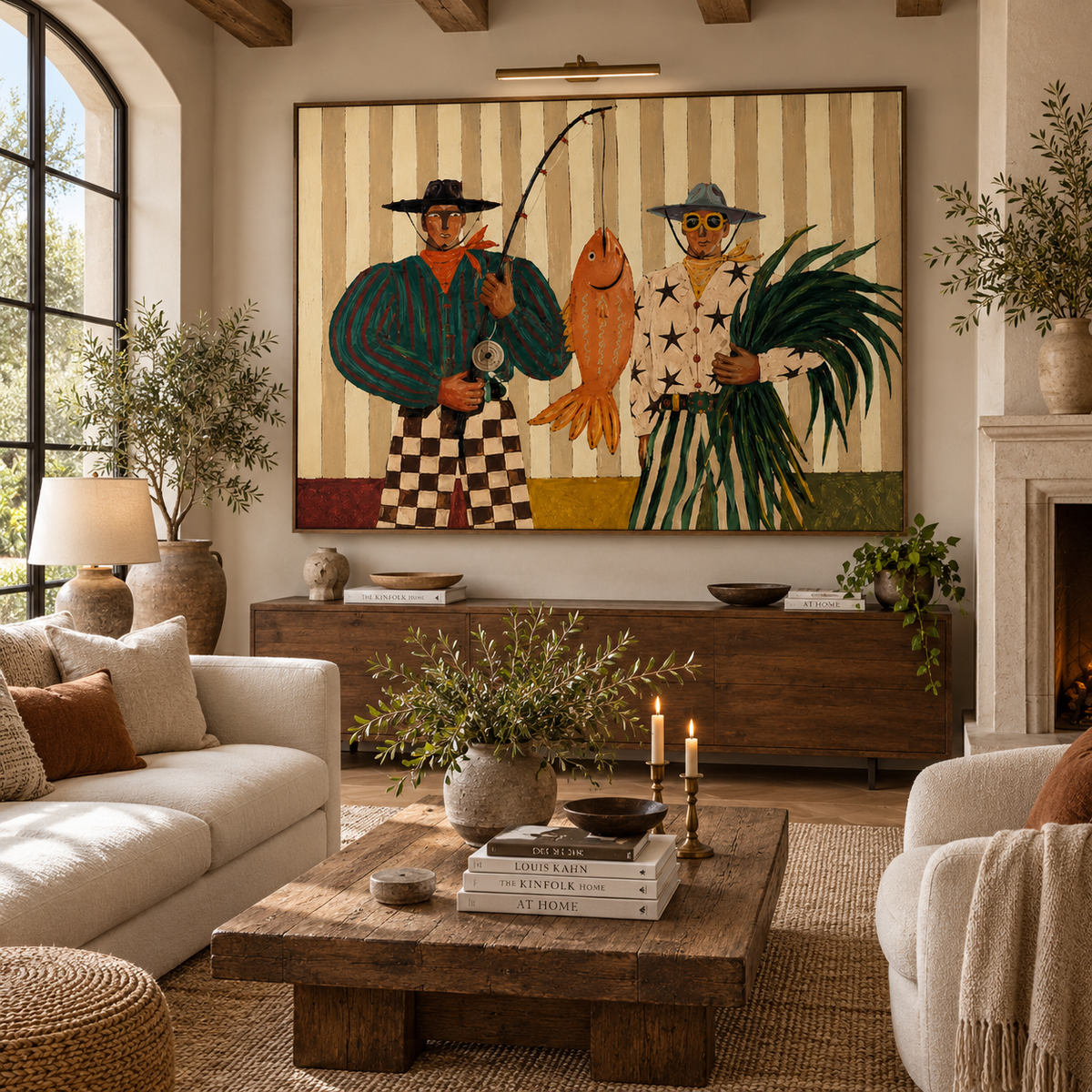 ARBYNART Vintage Americana Art | Quirks of the Bountiful Catch