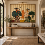 ARBYNART Vintage Americana Art | Quirks of the Bountiful Catch