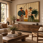 ARBYNART Vintage Americana Art | Quirks of the Bountiful Catch