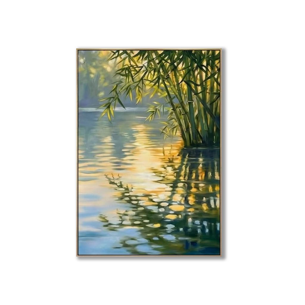 ARBYNART Impressionist Art | Reflective Tranquility