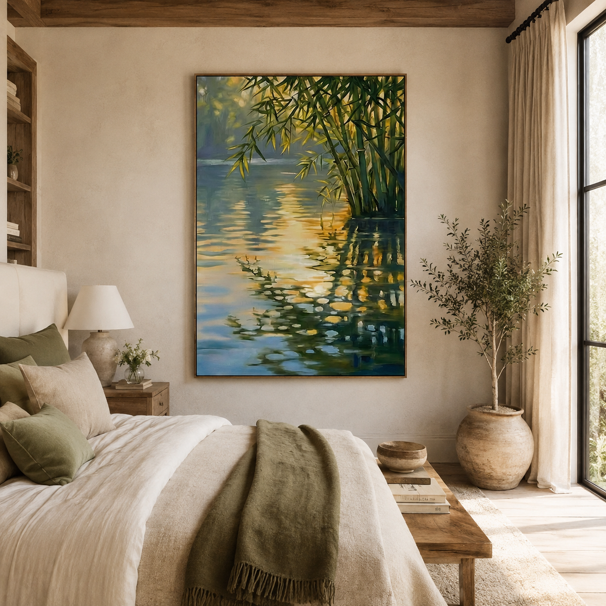 ARBYNART Impressionist Art | Reflective Tranquility