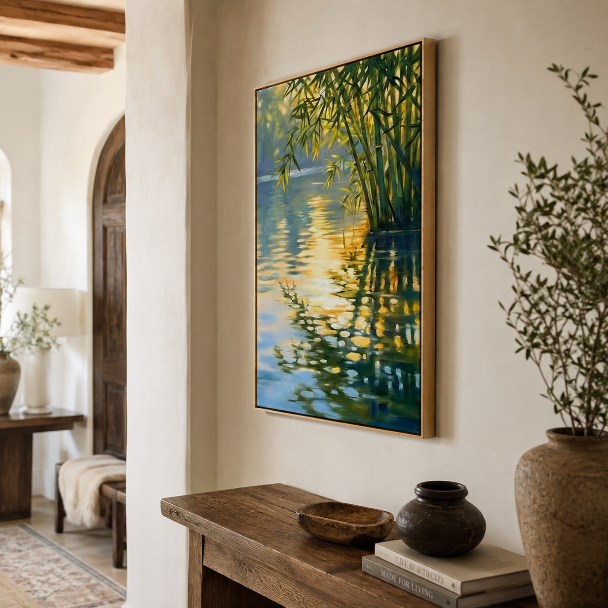 ARBYNART Impressionist Art | Reflective Tranquility