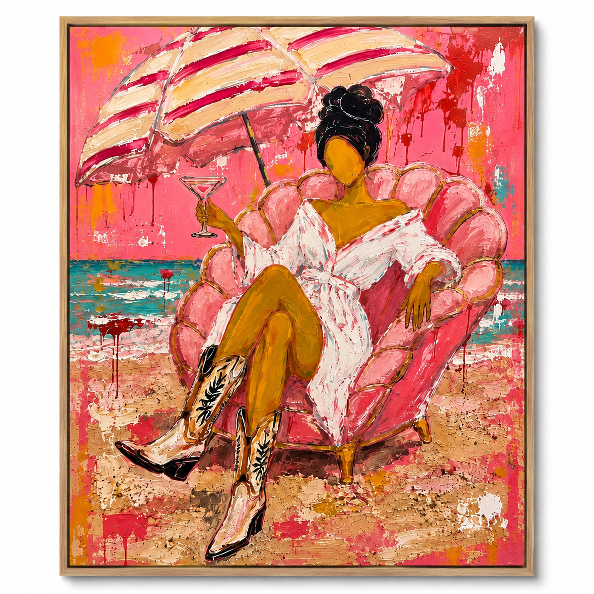 ARBYNART POP Art | Rosy Escapes in Slow Motion