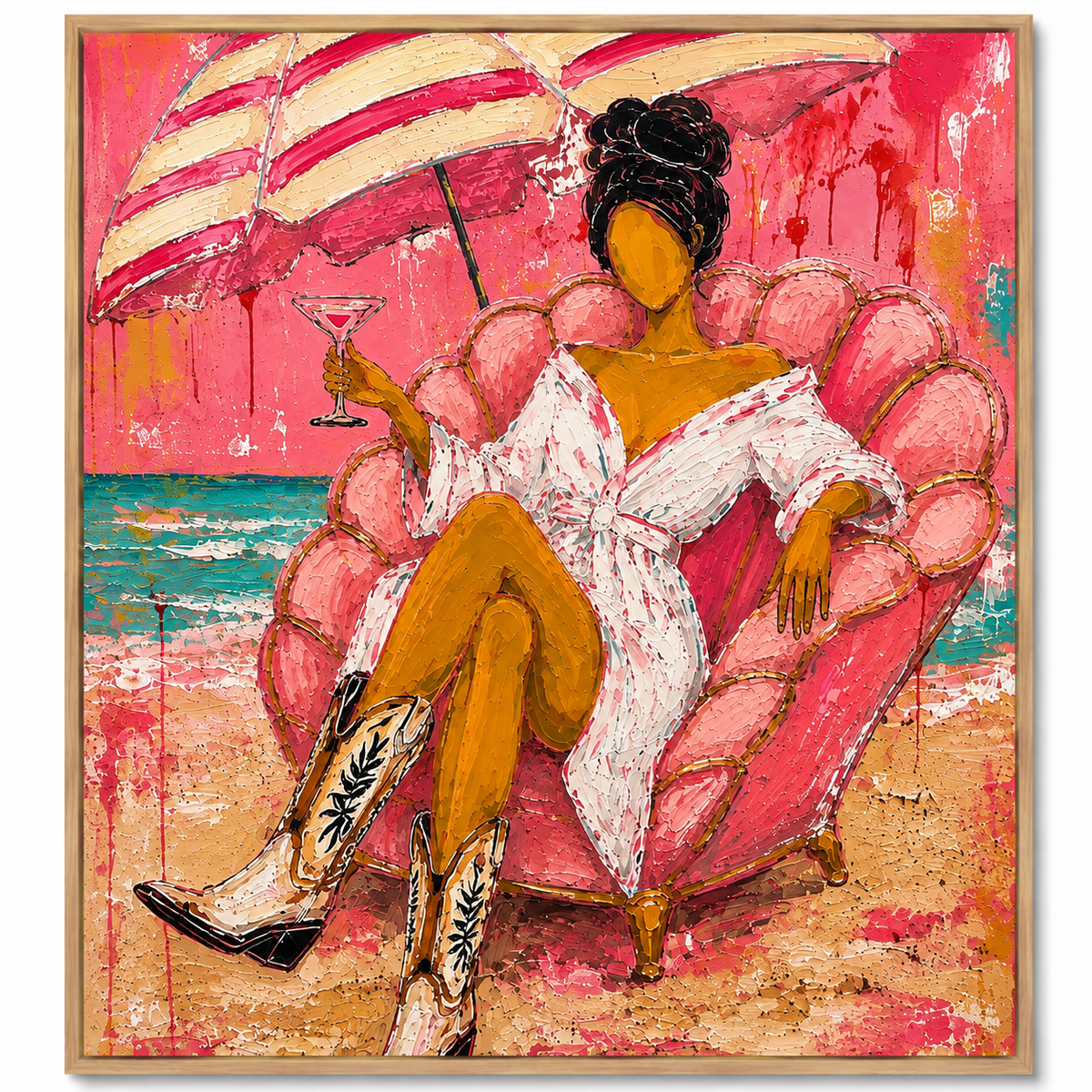 ARBYNART POP Art | Rosy Escapes in Slow Motion