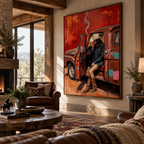 ARBYNART POP Art | Rustic Cowgirl Haze
