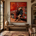 ARBYNART POP Art | Rustic Cowgirl Haze