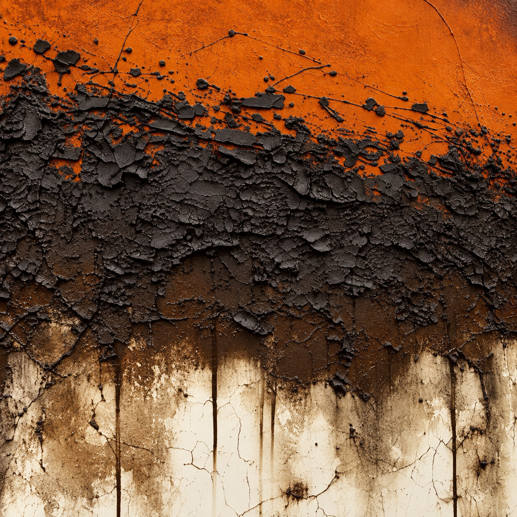 ARBYNART 3D Textured Art | Rustic Earth Horizon