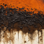 ARBYNART 3D Textured Art | Rustic Earth Horizon