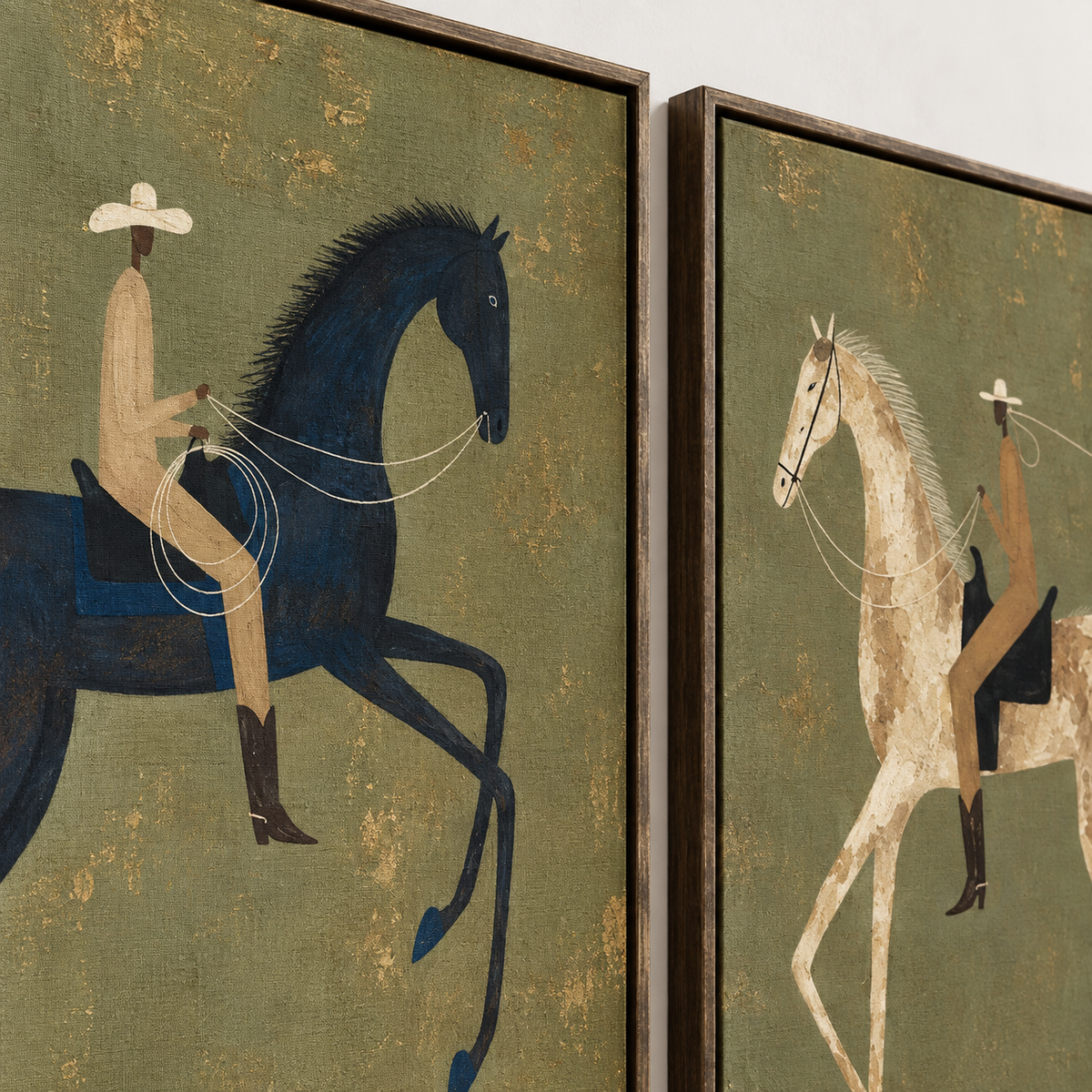 ARBYNART Vintage Americana Art | Saddle Anthem