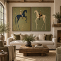 ARBYNART Vintage Americana Art | Saddle Anthem