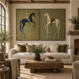 ARBYNART Vintage Americana Art | Saddle Anthem