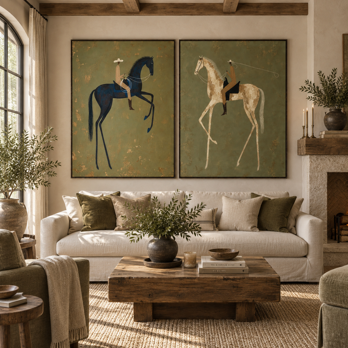 ARBYNART Vintage Americana Art | Saddle Anthem