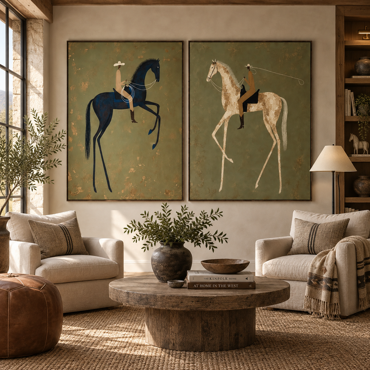 ARBYNART Vintage Americana Art | Saddle Anthem