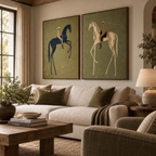 ARBYNART Vintage Americana Art | Saddle Anthem