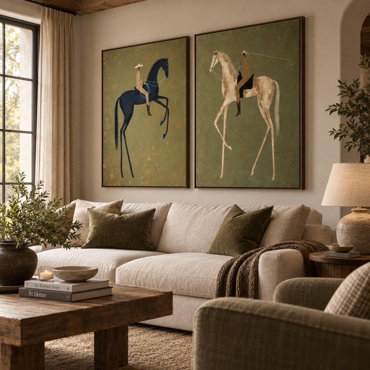 ARBYNART Vintage Americana Art | Saddle Anthem