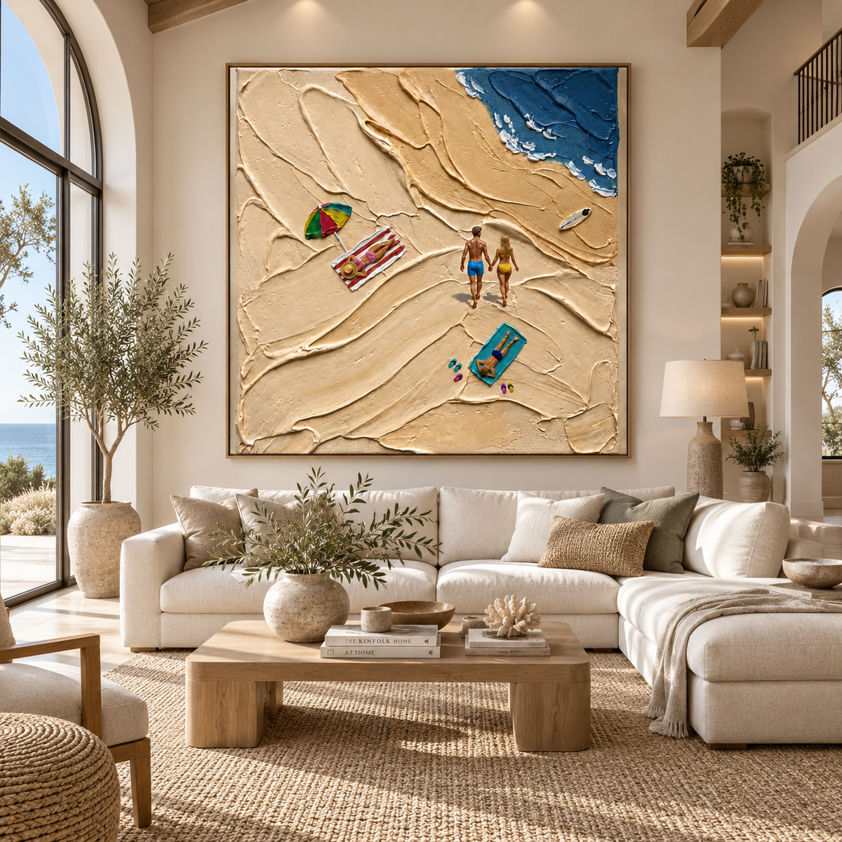 ARBYNART 3D Textured Art | Sand Memories
