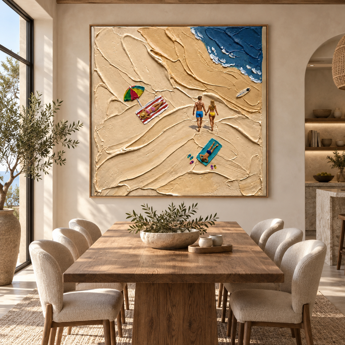 ARBYNART 3D Textured Art | Sand Memories