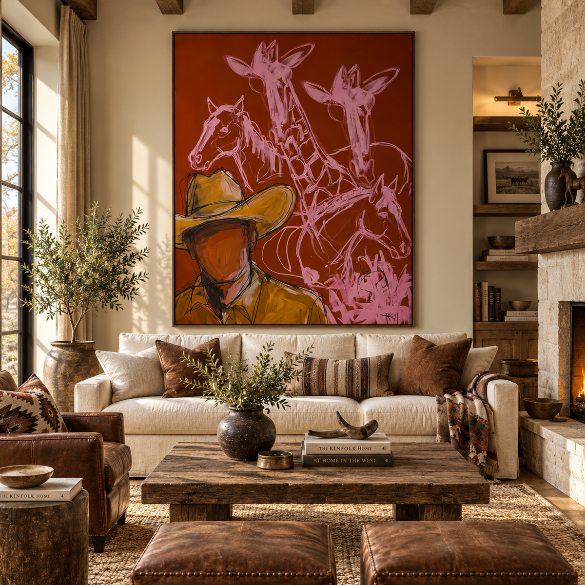 ARBYNART POP Art | Savanna Cowboy Dream