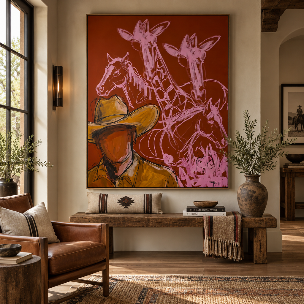 ARBYNART POP Art | Savanna Cowboy Dream