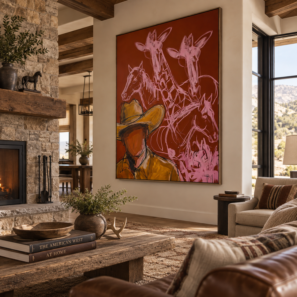 ARBYNART POP Art | Savanna Cowboy Dream