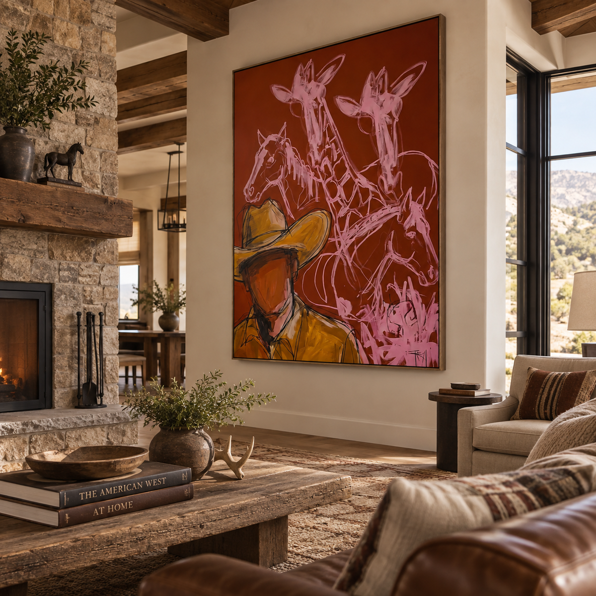 ARBYNART POP Art | Savanna Cowboy Dream