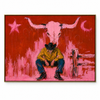 ARBYNART POP Art | Scarlet Sentinel of the Lone Star