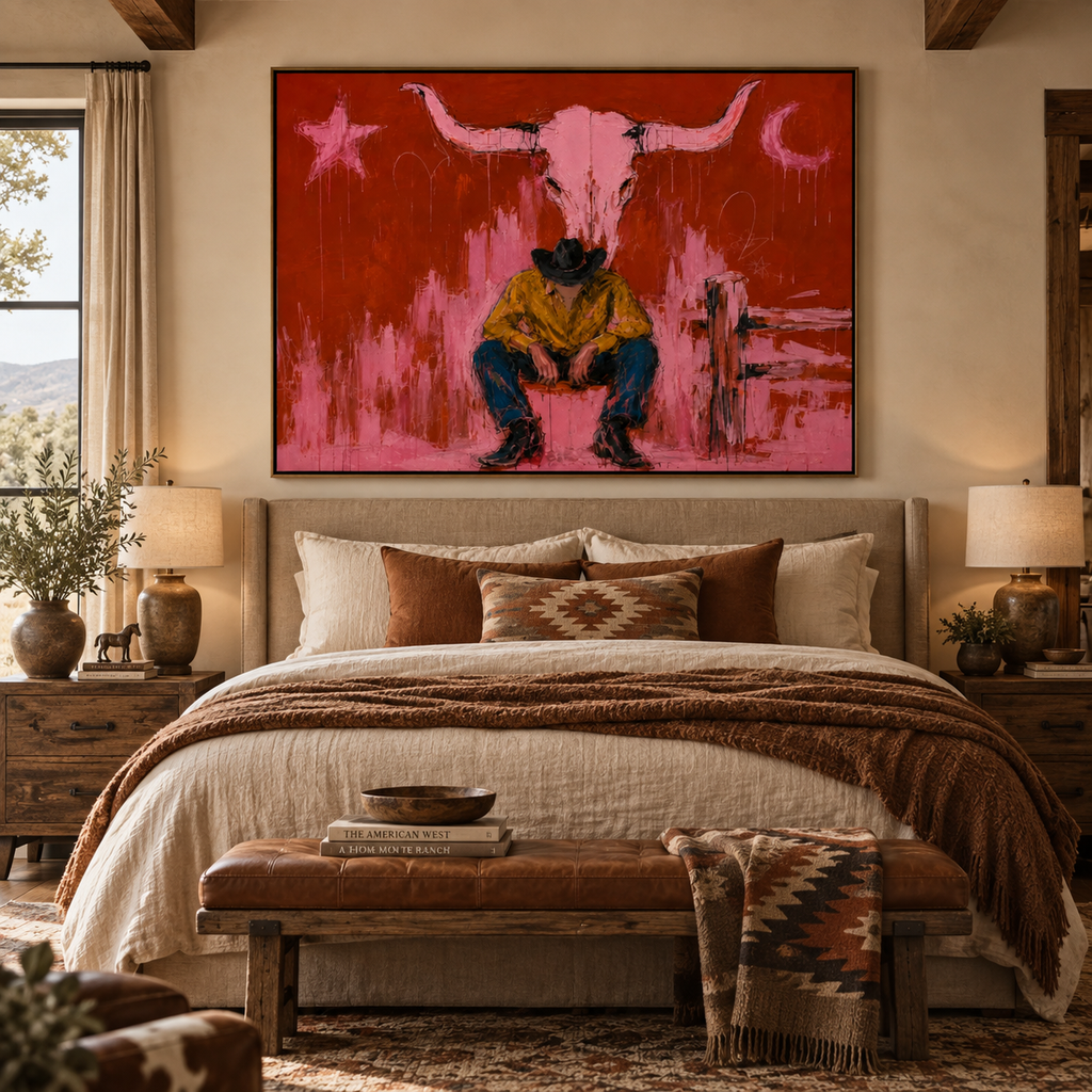 ARBYNART POP Art | Scarlet Sentinel of the Lone Star