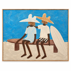 ARBYNART Vintage Americana Art | Seashore Surfing Companions