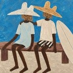 ARBYNART Vintage Americana Art | Seashore Surfing Companions