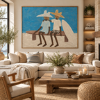 ARBYNART Vintage Americana Art | Seashore Surfing Companions