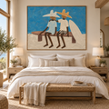 ARBYNART Vintage Americana Art | Seashore Surfing Companions