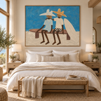 ARBYNART Vintage Americana Art | Seashore Surfing Companions